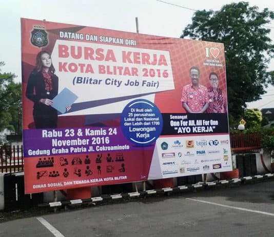 Job Fair Kota Blitar 2016