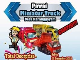 Pawai Miniatur Truck