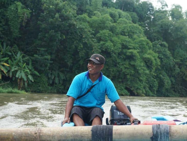 Bapak Sonhadi, ketua Pokmaswas Fajar Bengawan. Dokumentasi istimewa Infoblitar.com