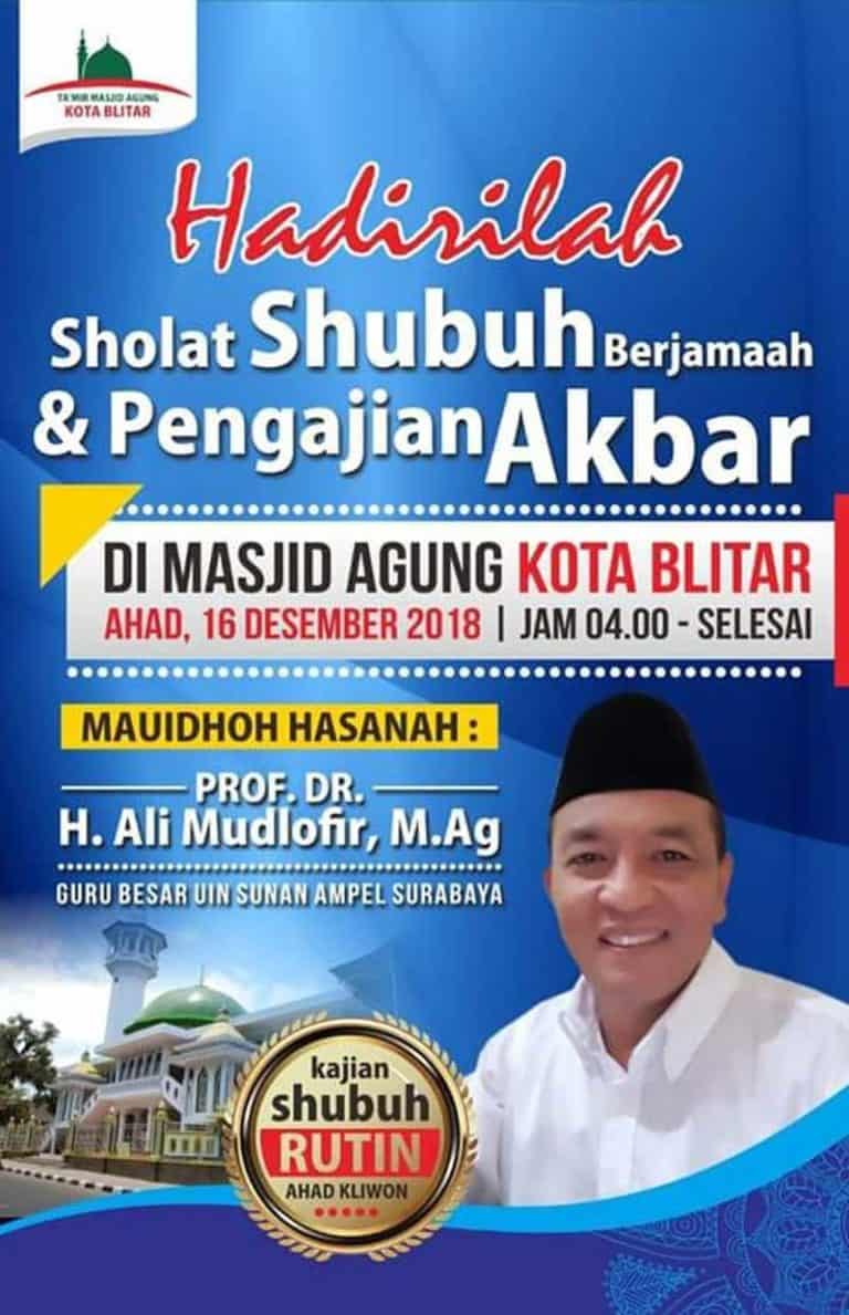 Kajian rutin Ahad Kliwon