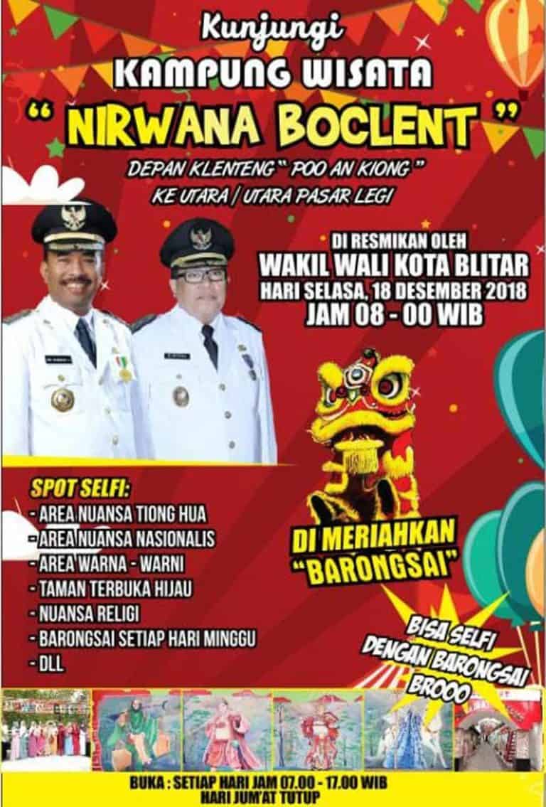 Peresmian kampung wisata baru di Blitar