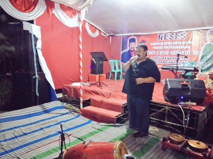 Glebot Catur ariyanto, Ketua DPRD Kota Blitar Periode 2014 - 2019