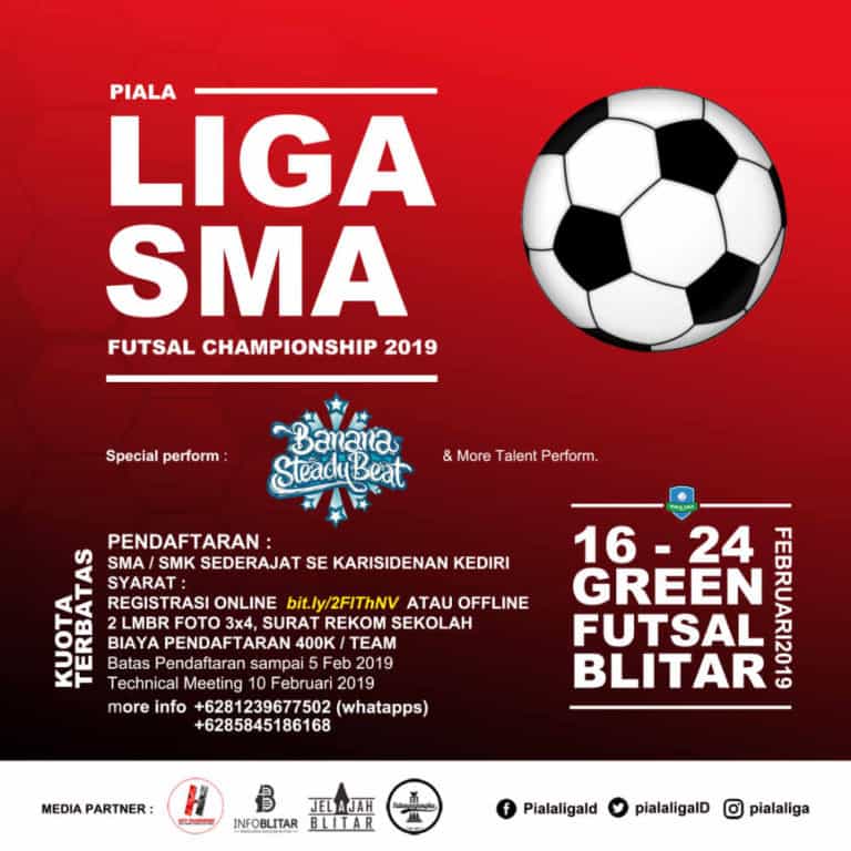 Lomba Futsal SMA di Blitar