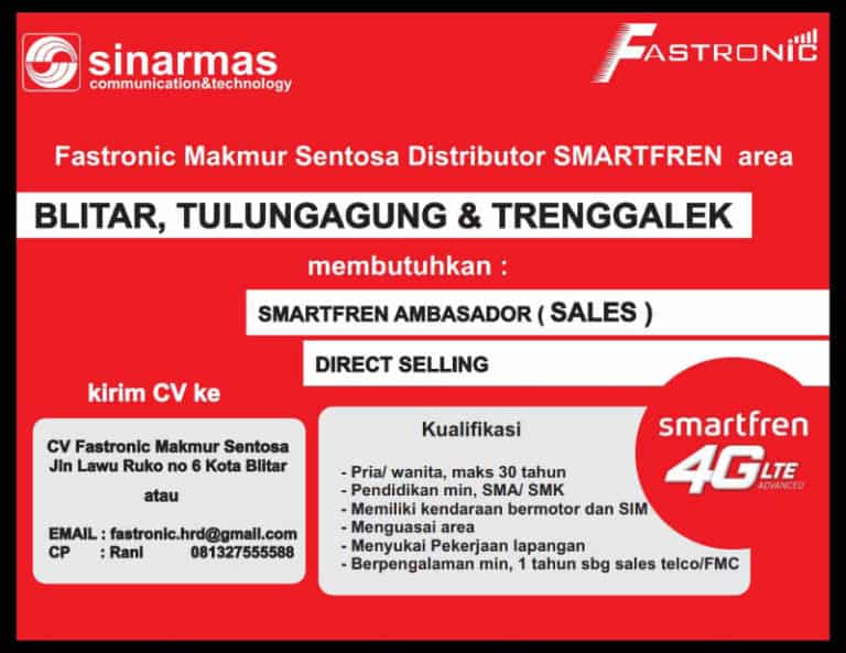 Lowongan Kerja Smartfren