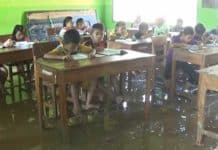 Banjir lumpur di Bululawang Bakung