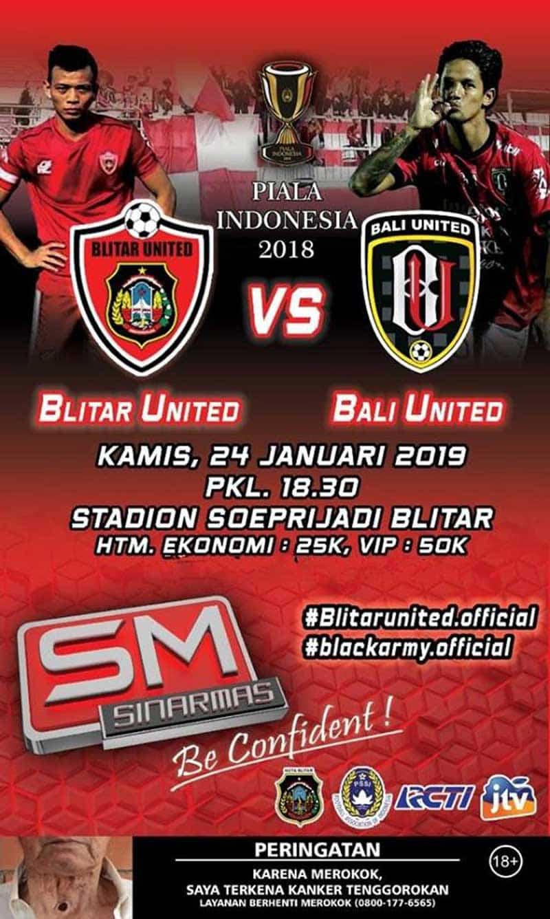 Blitar Uniited vs Bali United