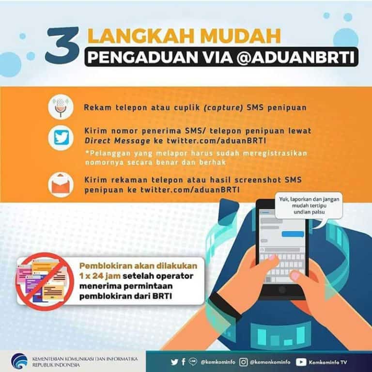 pengaduan via twitter