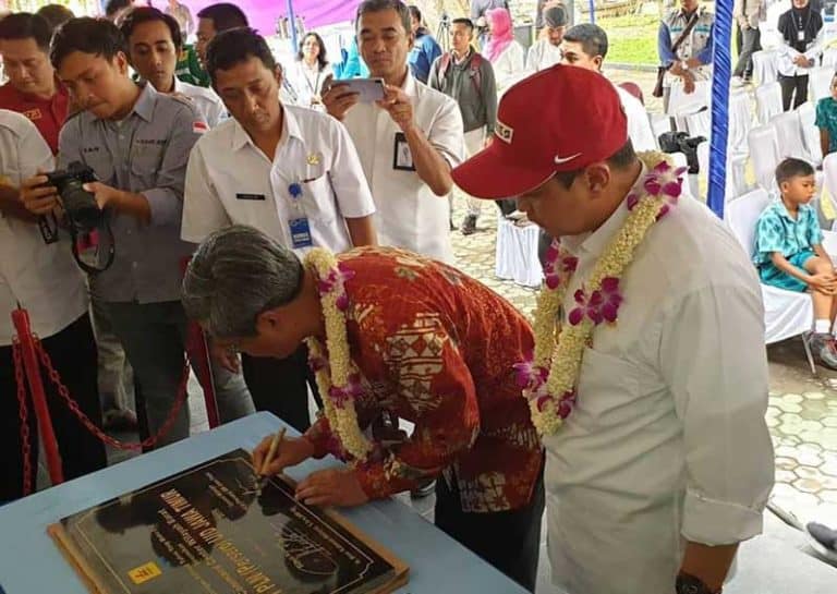 Peresmian command center milik PLN