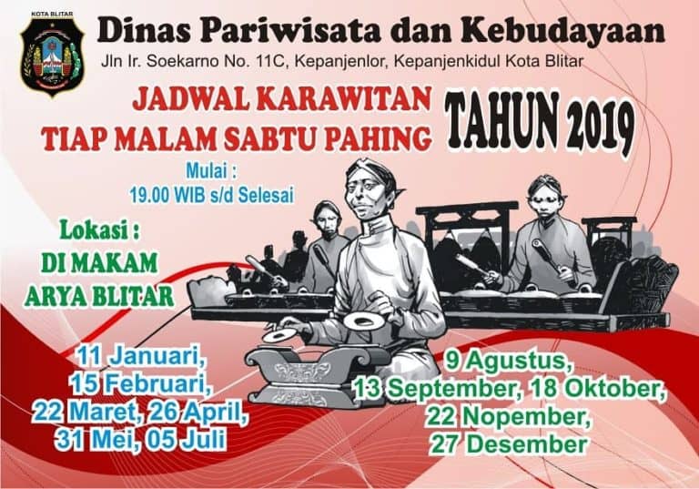 Jadwal Pentas Karawitan di Kota Blitar