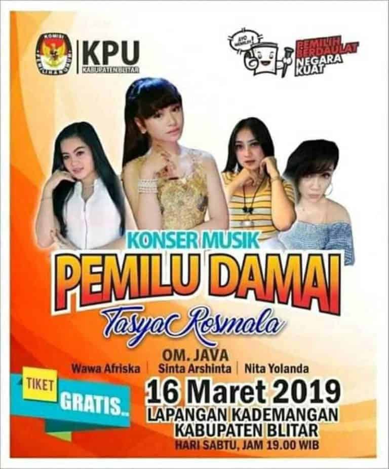 Konser Musik Pemilu Damai