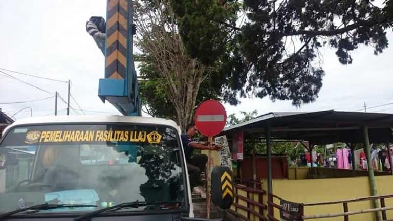 Pemeliharaan oleh Dishub Kab Blitar