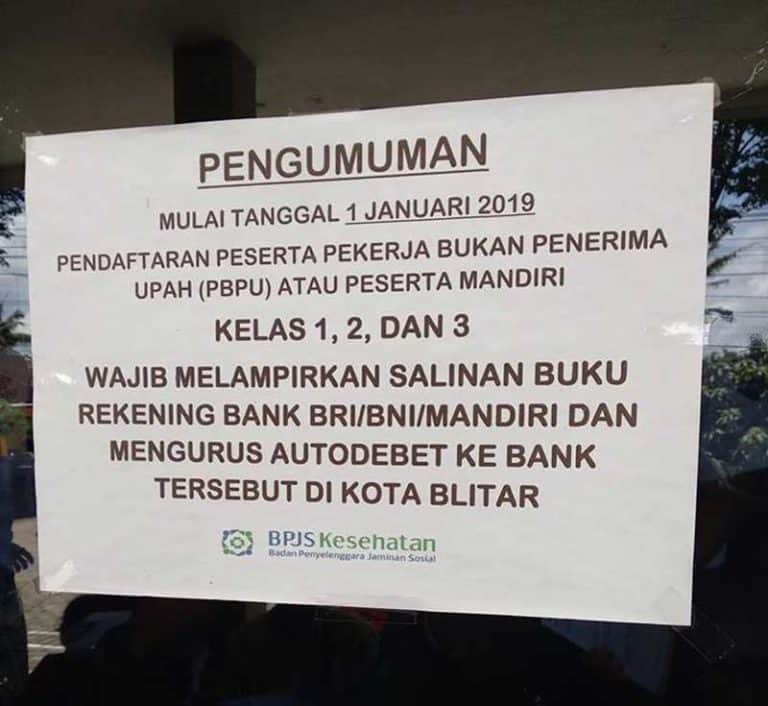 Pengumuman dari BPJS Kesehatan