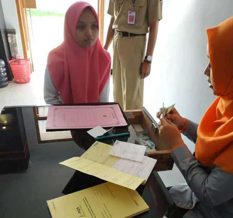 Dispendukcapil Kab. Blitar Kerja sama dengan PT Pos Indonesia
