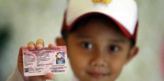 Peluncuran kartu identitas anak. Sumber foto dari Tirto dot id