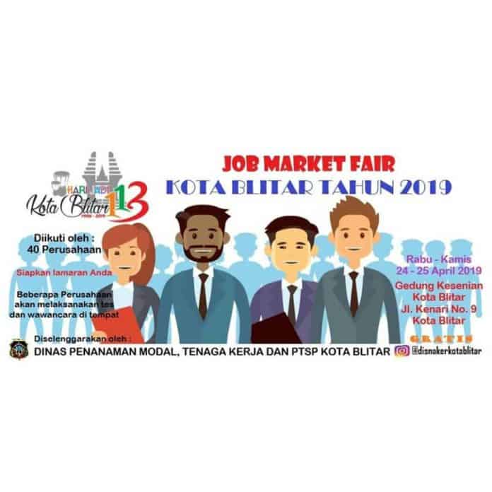 Job Market Fair Kota Blitar Tahun 2019