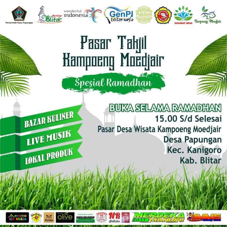 Pasar Takjil di Kampoeng Moedjair