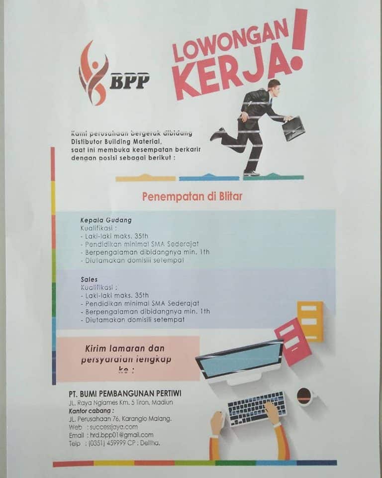 Lowongan Kerja di Blitar
