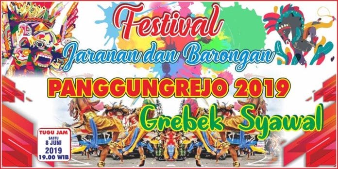 Festival Jaranan dan Barongan di Panggungrejo