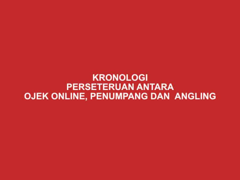 ojol vs angling