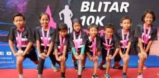 Anak-anak Ikut Berlari di Blitar 10K. Dok. Istimewa InfoBlitar