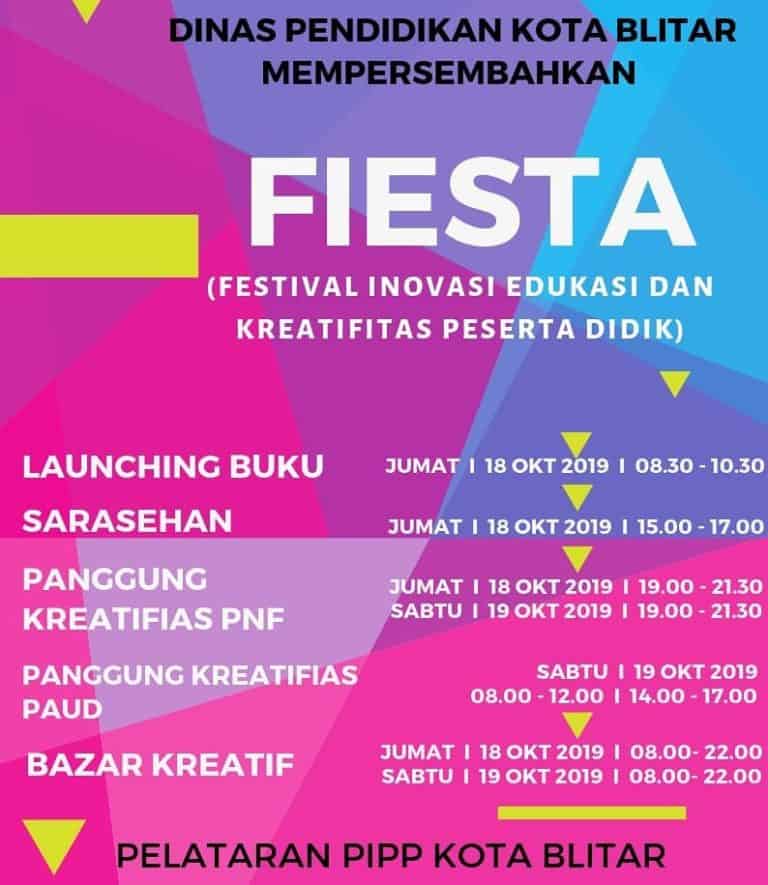 Fiesta persembahan Dinas Pendidikan Kota Blitar
