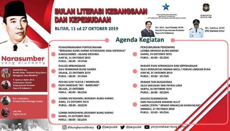 Bulan Literasi Kebangsaan dan Kepemudaan Blitar