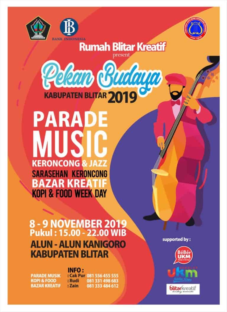 pekan budaya di Kabupaten Blitar