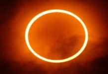 Ilustrasi gerhana matahari cincin oleh BMKG Indonesia