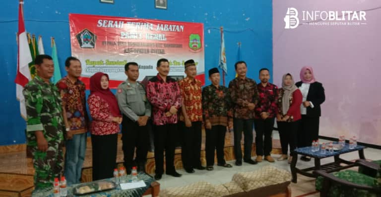 Serah Terima Jabatan Desa Sumberagung Gandusari