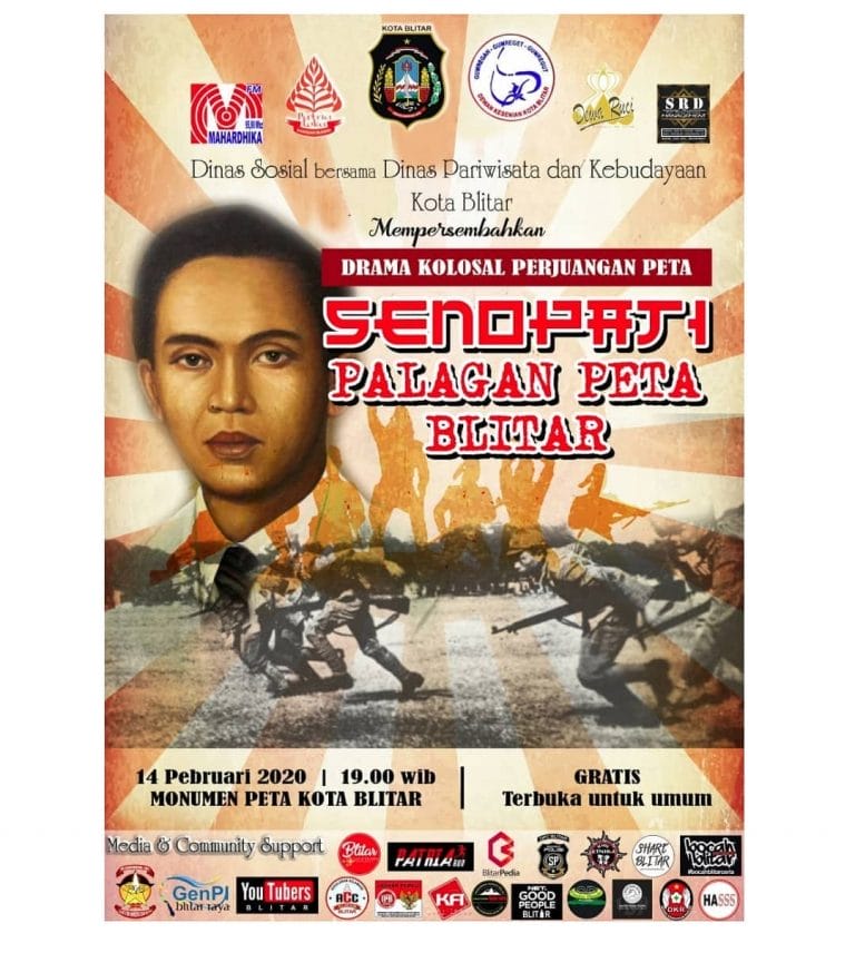 Drama Kolosal Peta di Kota Blitar