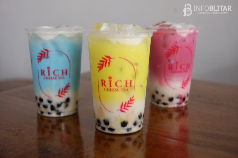 Menu Rich Cheese Tea