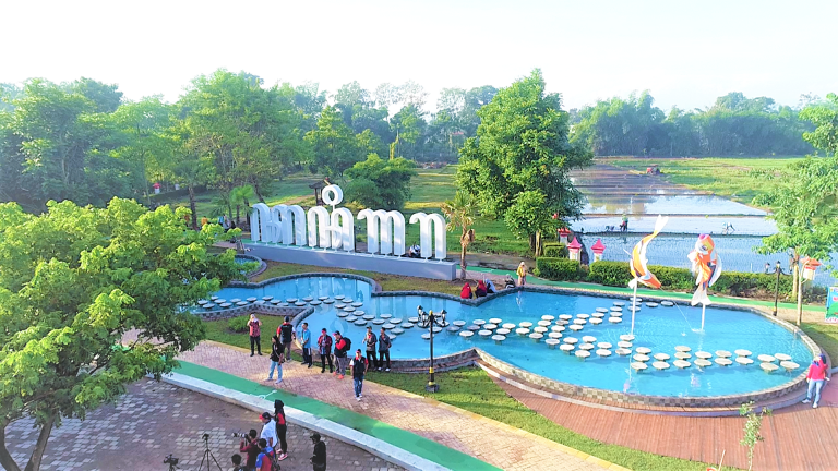 Peresmian RTH Kanigoro oleh Bupati Blitar
