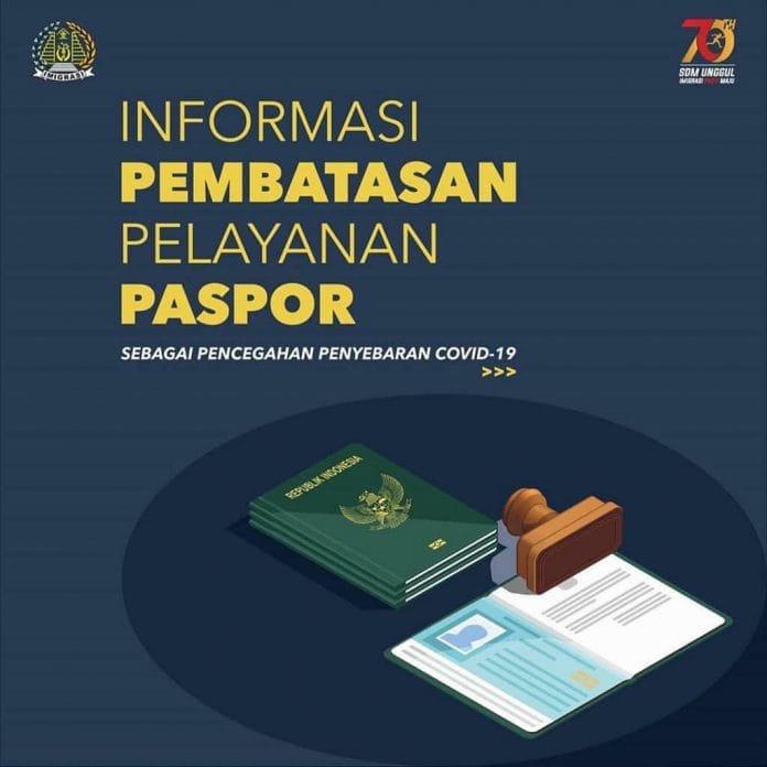 Informasi pembatasan pelayanan paspor