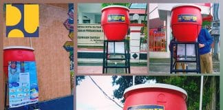 Cuci Tangan Pakai Sabun, fasilitas dari Dinas PU dan Penataan Ruang Kota Blitar