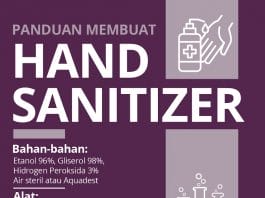 panduan membuat hand sanitizer