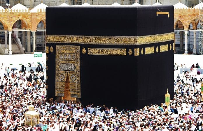 Ilustrasi ibadah haji di Makkah
