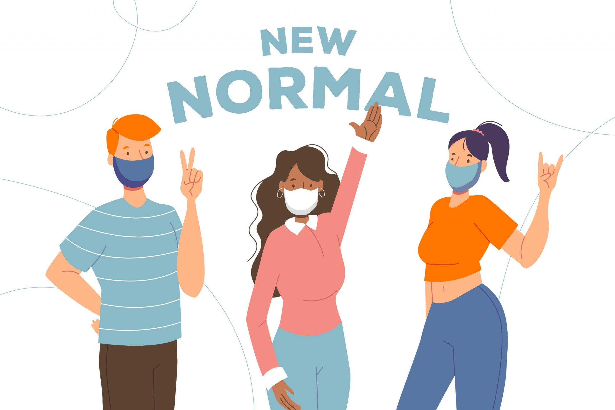 Ilustrasi New Normal Life. Sumber: Dok. Istimewa