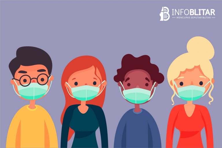 Ilustrasi pakai masker. Dok. Istimewa
