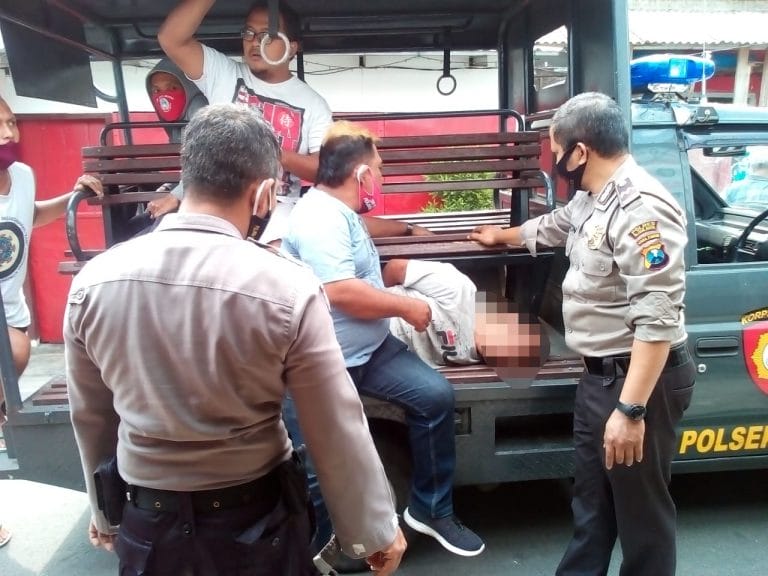 Seorang Pria Diduga ODGJ Diamankan Polisi