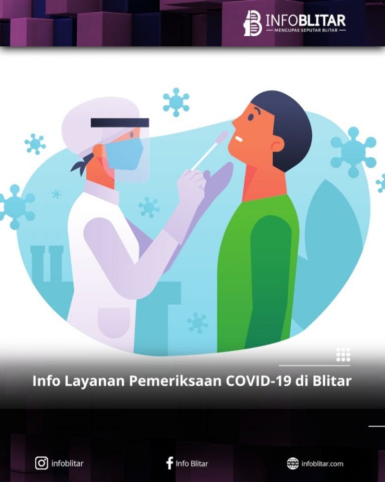 Info Layanan Pemeriksaan COVID di Blitar